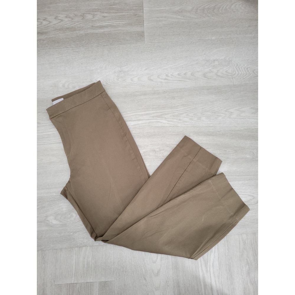Everlane Chino Pants Women's Size 4 Olive Green Straight Leg Cropped Stretch